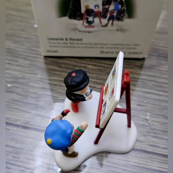 SOLD - Department 56 Leonardo & Vincent - Picture 5 of 8